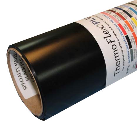 Specialty Materials ThermoFlexPLUS Black - Specialty Materials ThermoFlex PLUS Heat Transfer Film